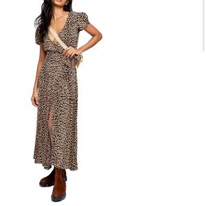 Free people gorgeous Jess maxi dress size small